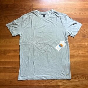 Vuori Strato Tech Tee Men’s Medium Storm Blue Heather